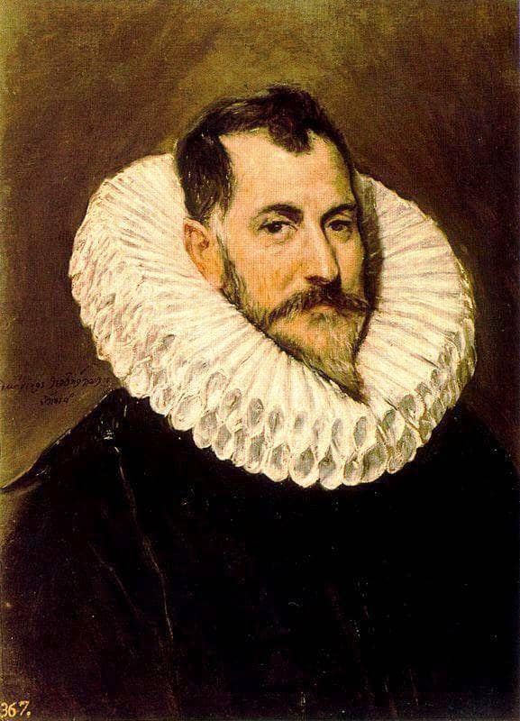 Portrait of a man by El Greco — Oil Painting Reproduction