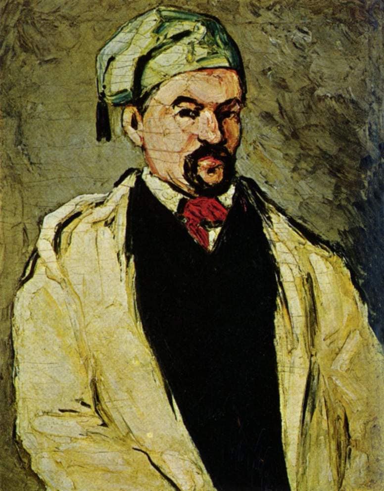 Portrait of a Man in a Blue Cap, or Uncle Dominique by Paul Cezanne — Oil Painting Reproduction