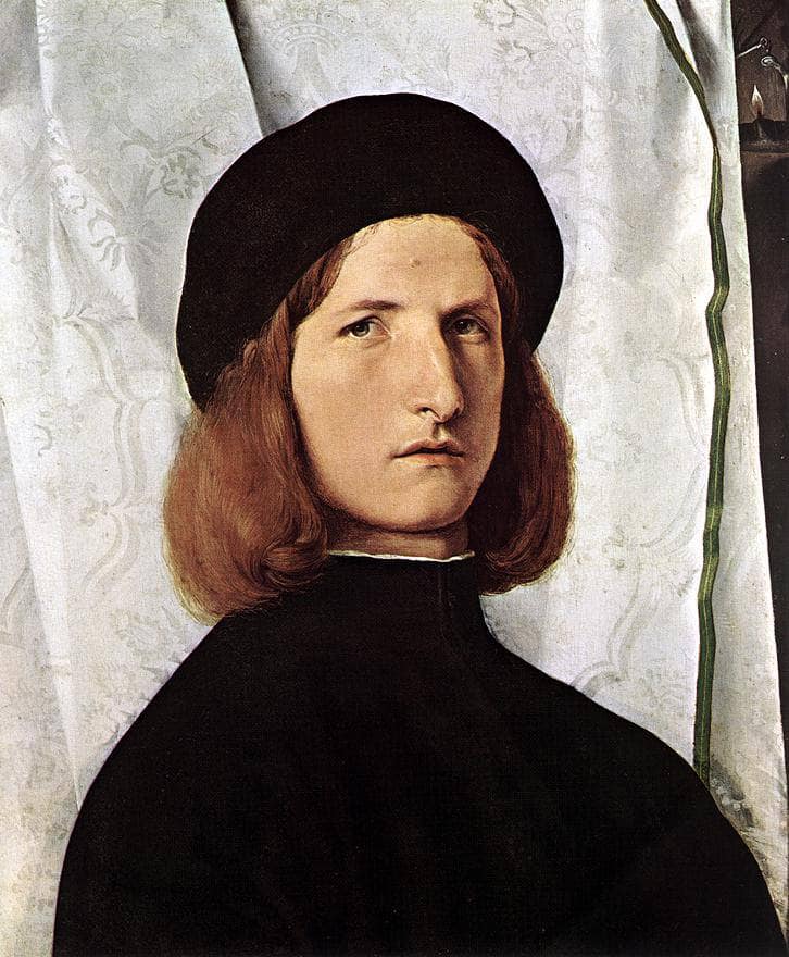 Portrait of a Man by Lorenzo Lotto — Oil Painting Reproduction