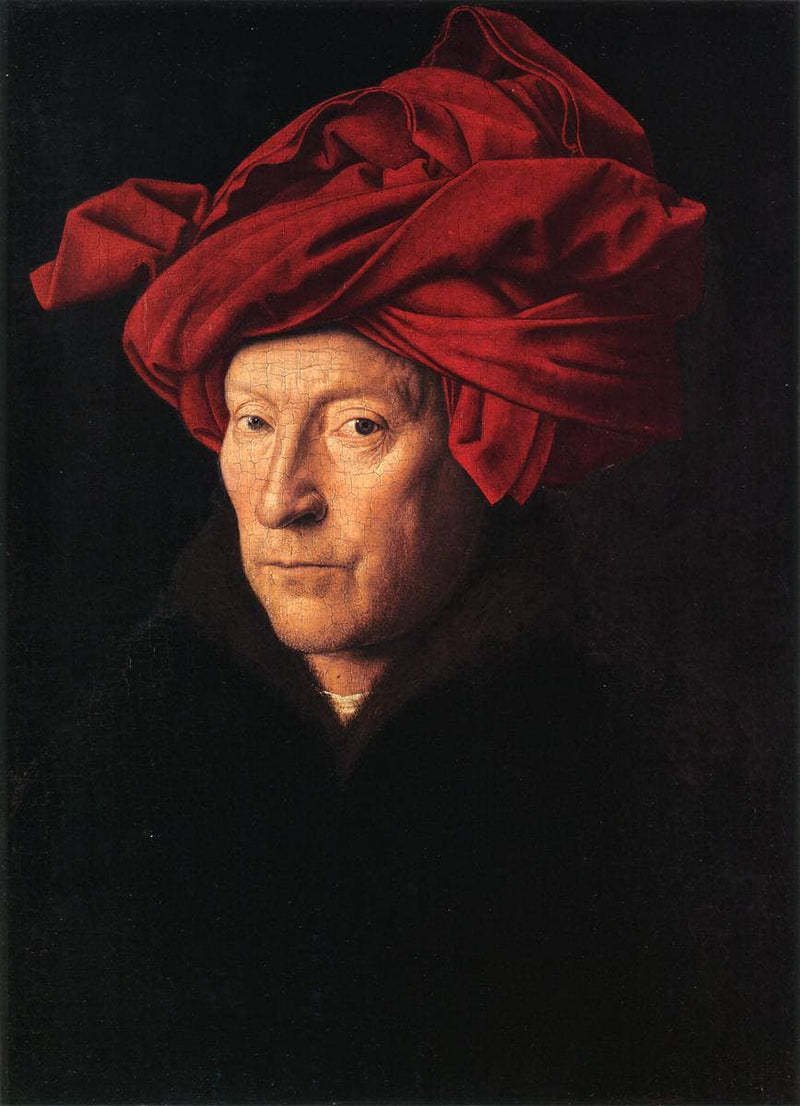 Portrait of a Man (Man in a Turban) by Jan van Eyck — Oil Painting Reproduction