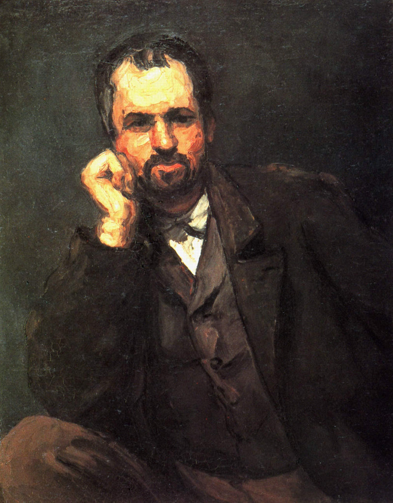 Portrait of a Man by Paul Cezanne — Oil Painting Reproduction