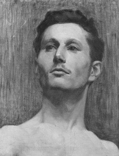 Portrait of a man by Paul Trouillebert — Oil Painting Reproduction
