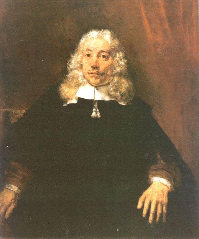 Portrait of a Man by Rembrandt — Oil Painting Reproduction