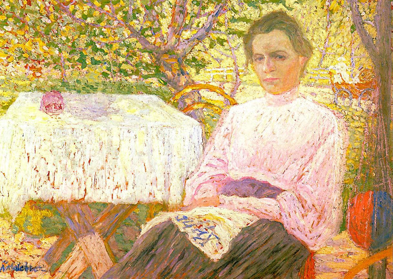 Portrait of a Member of the Artist's Family by Kazimir Malevich — Oil Painting Reproduction