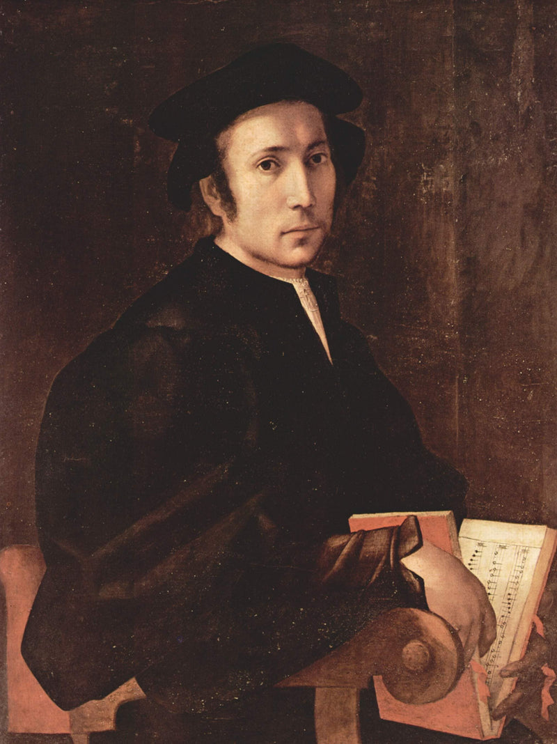 Portrait of a Musician by Jacopo Pontormo — Oil Painting Reproduction
