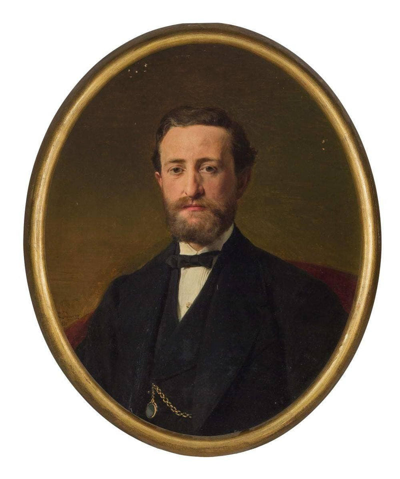 Portrait of a nobleman by Gerolamo Induno — Oil Painting Reproduction