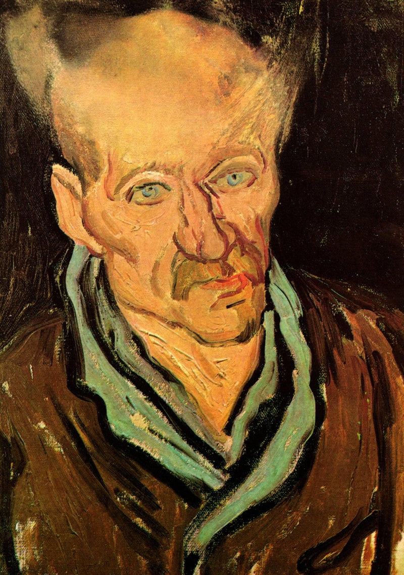 Portrait of a Patient in Saint-Paul Hospital by Vincent van Gogh — Oil Painting Reproduction
