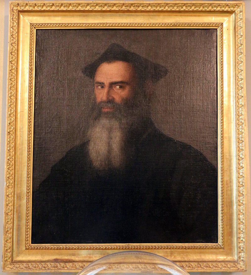 Portrait of a Prelate by Francesco de' Rossi (Francesco Salviati), "Cecchino" — Oil Painting Reproduction