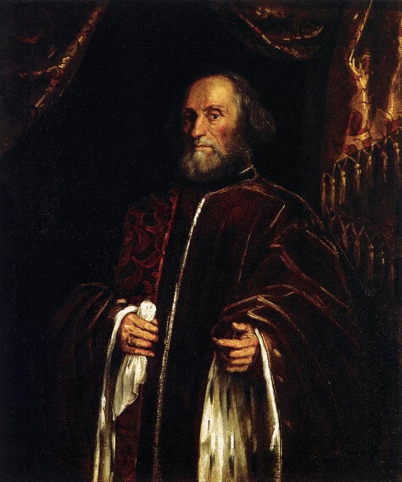 Portrait of a Senator by Tintoretto — Oil Painting Reproduction