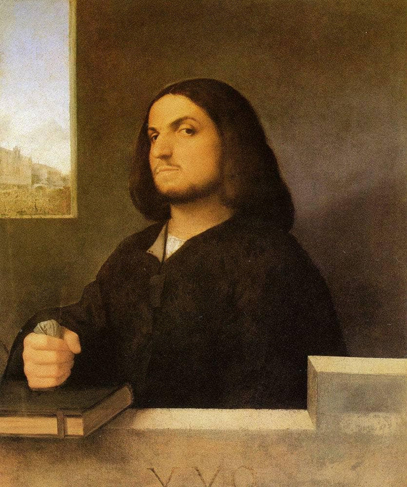 Portrait of a Venetian Gentleman by Giorgione — Oil Painting Reproduction
