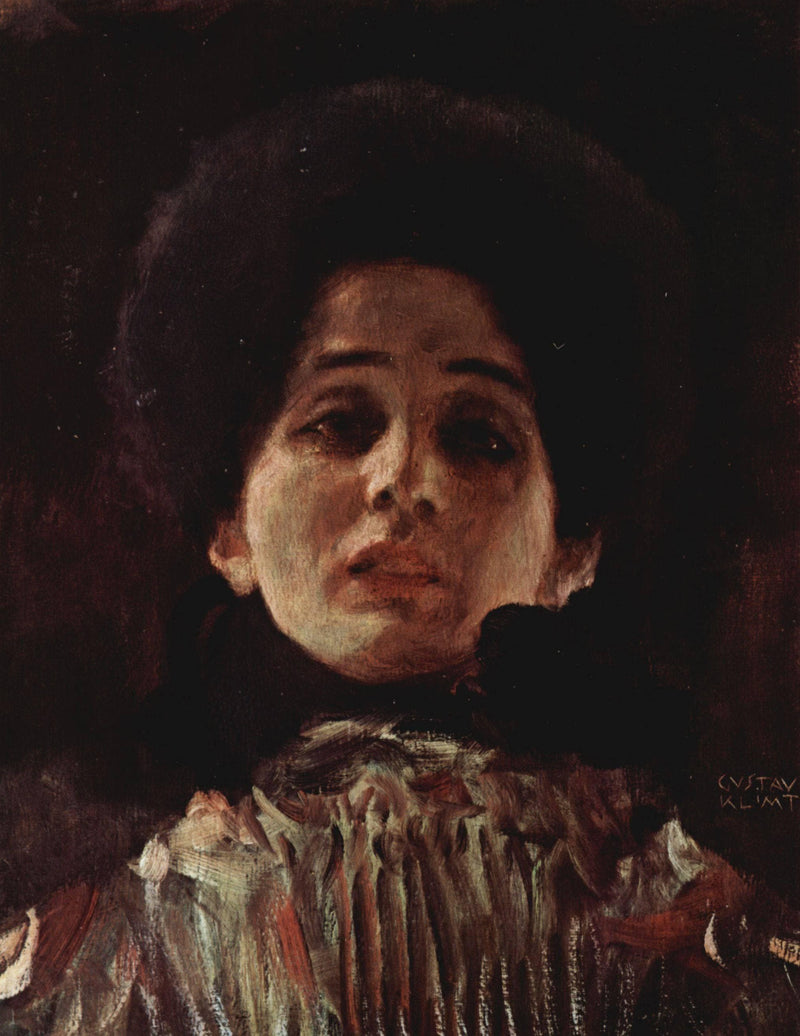 Portrait of a Woman by Gustav Klimt — Oil Painting Reproduction