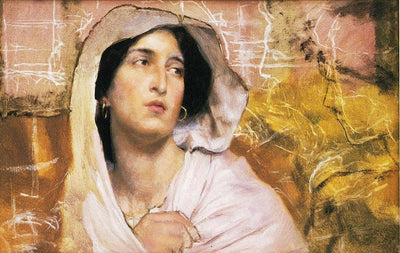 Portrait of a Woman in apartment