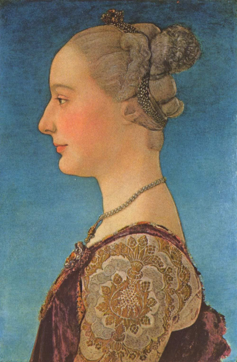 Portrait of a Woman by Antonio del Pollaiolo — Oil Painting Reproduction