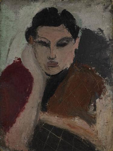 Portrait of a Woman by Arshile Gorky — Oil Painting Reproduction