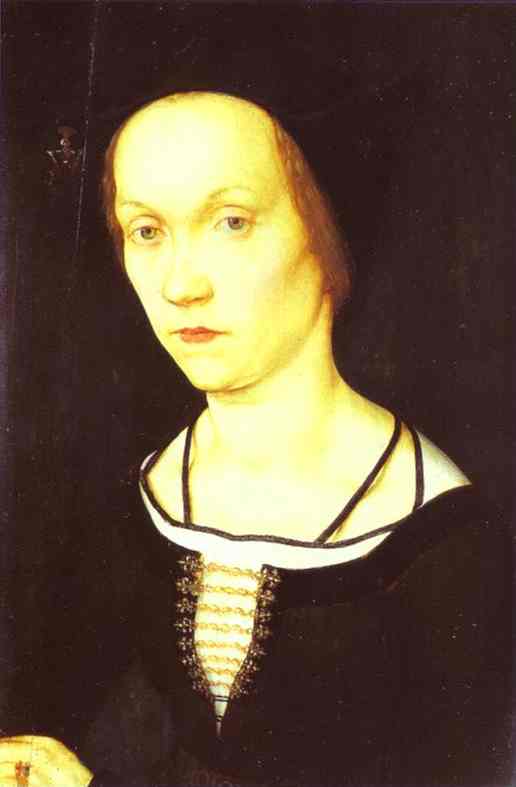 Portrait of a Woman by Hans Holbein the Younger — Oil Painting Reproduction