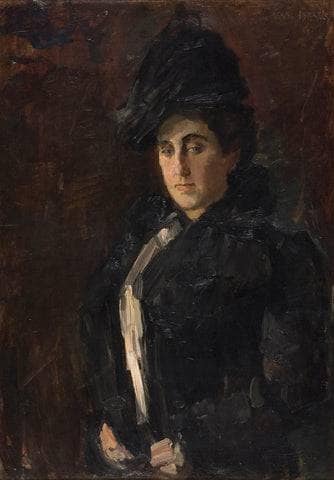 Portrait of a Woman by Isaac Israels — Oil Painting Reproduction