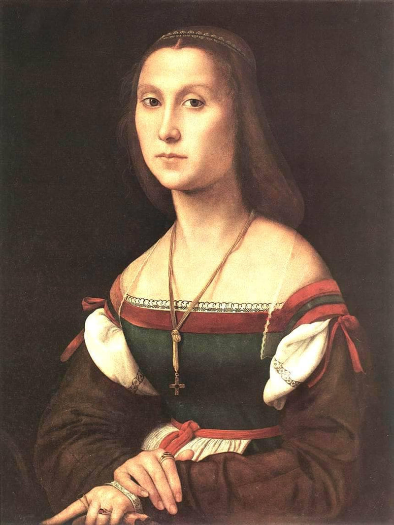 Portrait of a Woman (La Muta) by Raphael — Oil Painting Reproduction