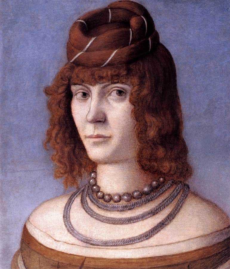 Portrait of a Woman by Vittore Carpaccio — Oil Painting Reproduction