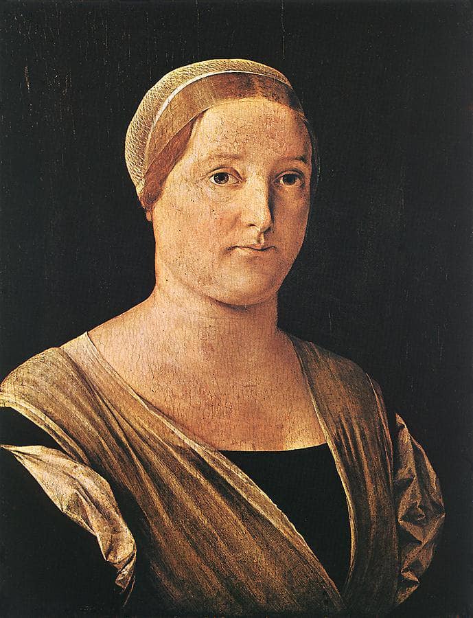 Portrait of a Woman by Lorenzo Lotto — Oil Painting Reproduction