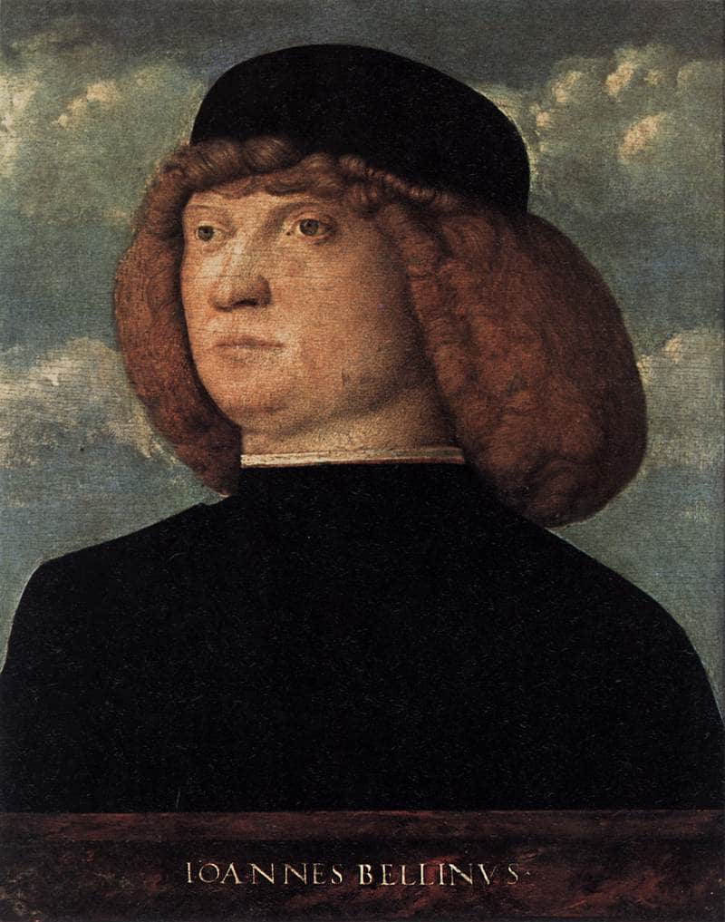 Portrait of a Young Man by Giovanni Bellini — Oil Painting Reproduction