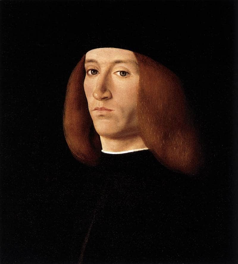 Portrait of a Young Man by Andrea Solario — Oil Painting Reproduction