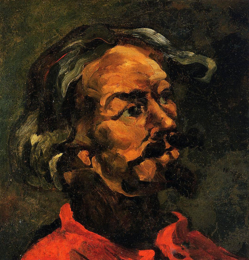 Portrait of Achille Emperaire by Paul Cezanne — Oil Painting Reproduction