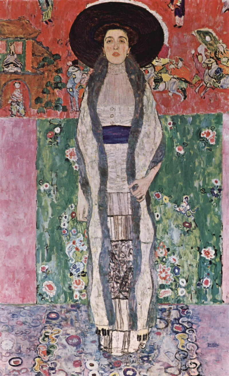 Portrait of Adele Bloch-Bauer II by Gustav Klimt — Oil Painting Reproduction