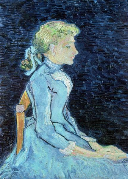 Portrait of Adeline Ravoux by Vincent van Gogh — Oil Painting Reproduction