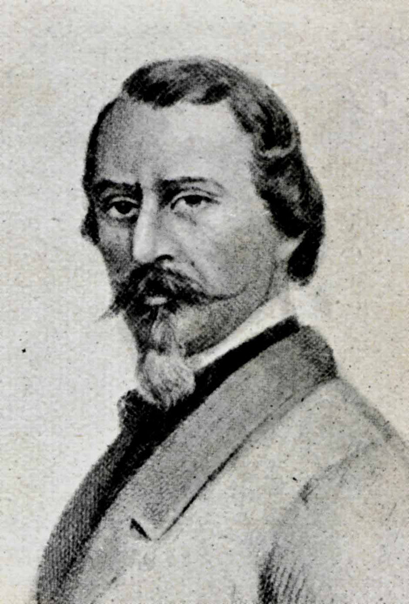 Portrait of Aleardo Aleardi by Domenico Induno — Oil Painting Reproduction