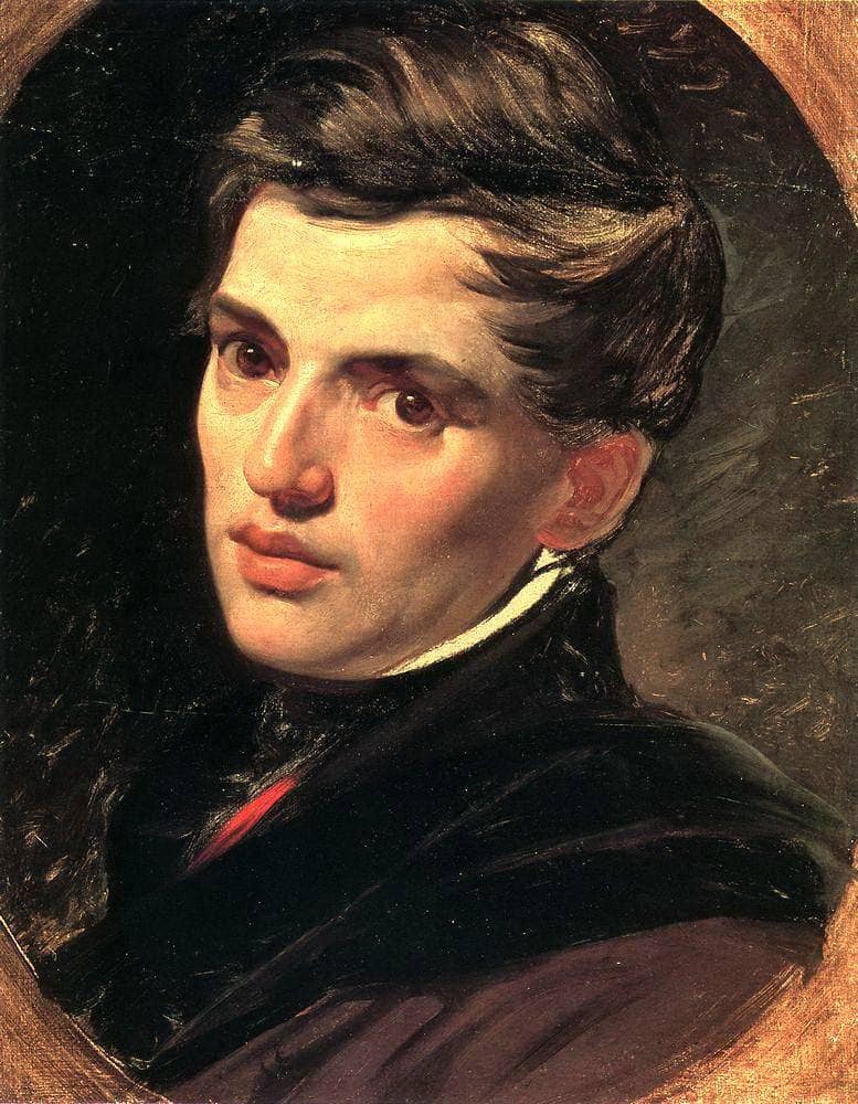Portrait of Alexander Bruloff by Karl Bryullov — Oil Painting Reproduction
