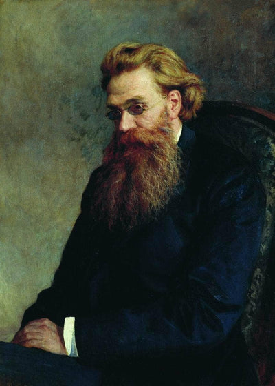 Portrait of Alexander Gerd in apartment
