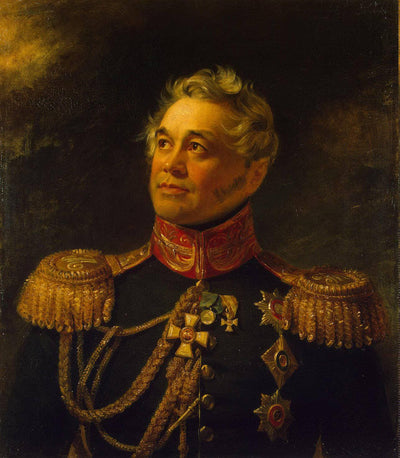 Portrait of Alexey G. Shcherbatov in modern living room