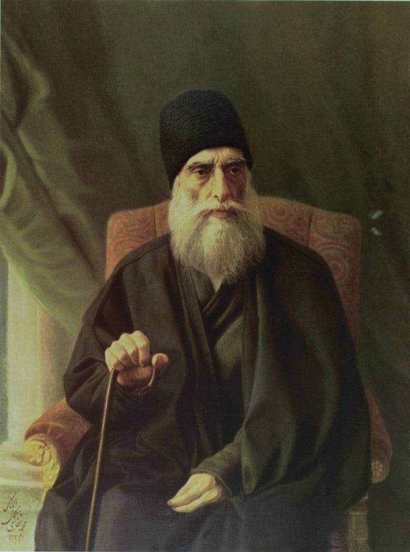 Portrait of Ali Reza Khan Azod al-Molk by Kamal-ol-Molk — Oil Painting Reproduction