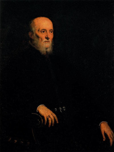 Portrait of Alvise Cornaro in living room