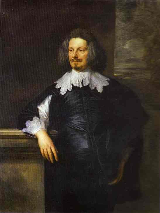 Portrait of an English Gentleman by Anthony van Dyck — Oil Painting Reproduction