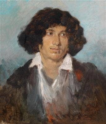 Portrait of an Italian by Anton Romako — Oil Painting Reproduction