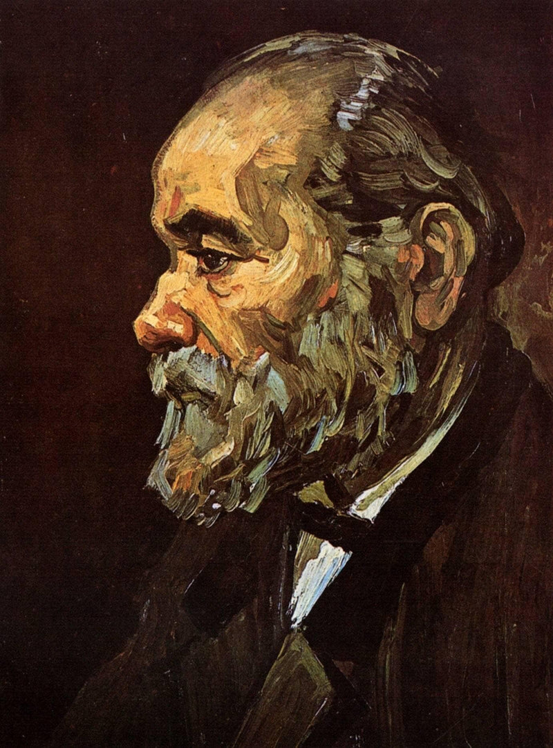 Portrait of an Old Man with Beard by Vincent van Gogh — Oil Painting Reproduction