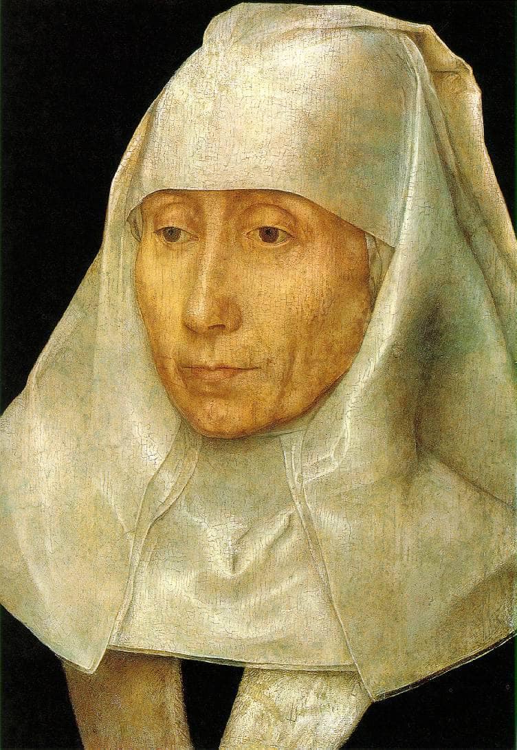 Portrait of an Old Woman by Hans Memling — Oil Painting Reproduction