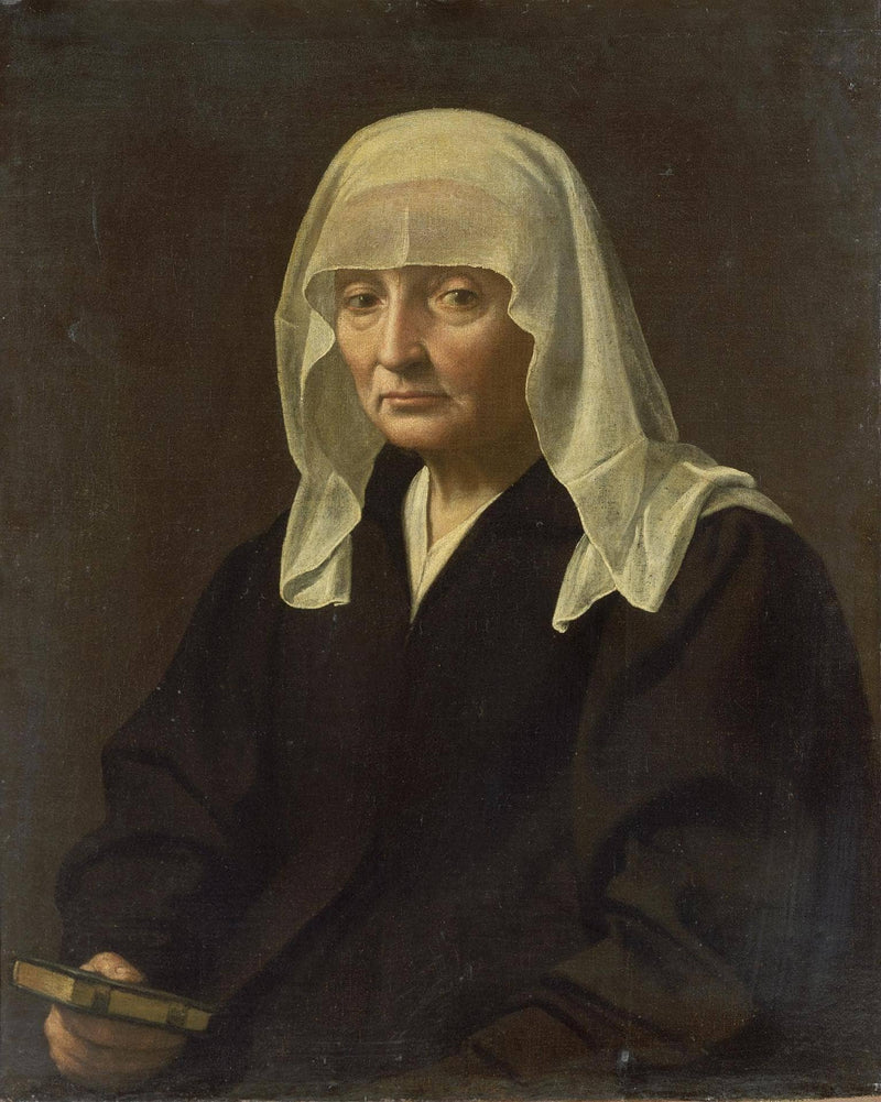 Portrait of An Old Woman by Sebastiano del Piombo — Oil Painting Reproduction