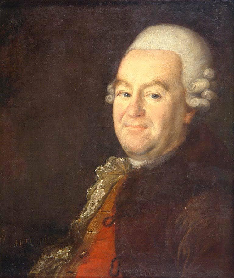Portrait of an uknown man by Dmitry Levitzky — Oil Painting Reproduction