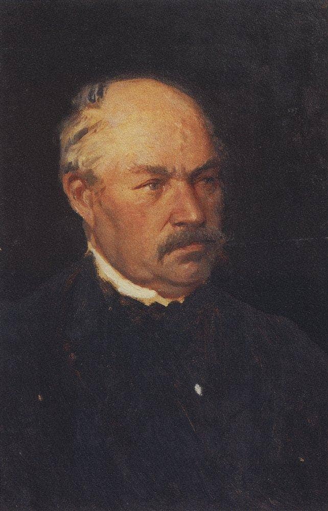 Portrait of an unknown man by Arkhyp Kuindzhi — Oil Painting Reproduction