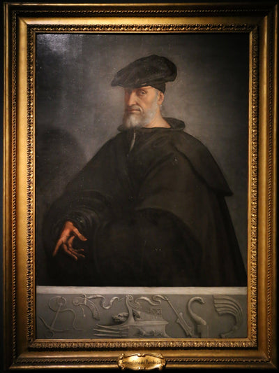 Portrait of Andrea Doria in master bedroom