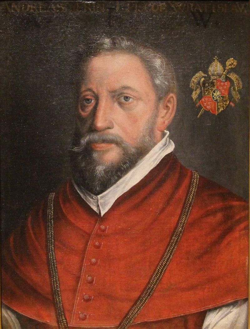Portrait of Andreas Jerin by Martin Kober — Oil Painting Reproduction