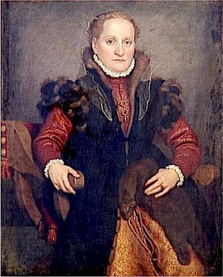 Portrait of Angelica Agliardi De Nicolinis by Giovanni Battista Moroni — Oil Painting Reproduction