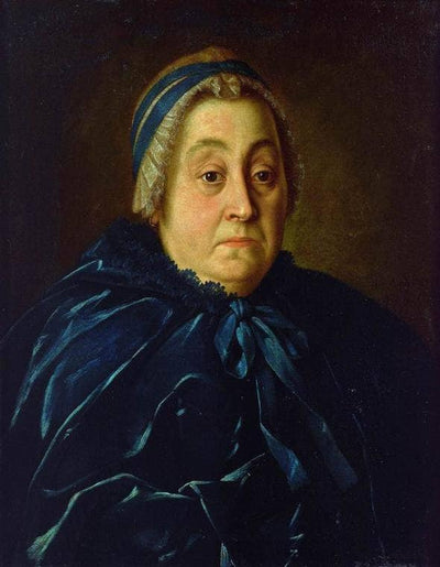 Portrait of Anna Vasiliyevna Buturlina in bedroom