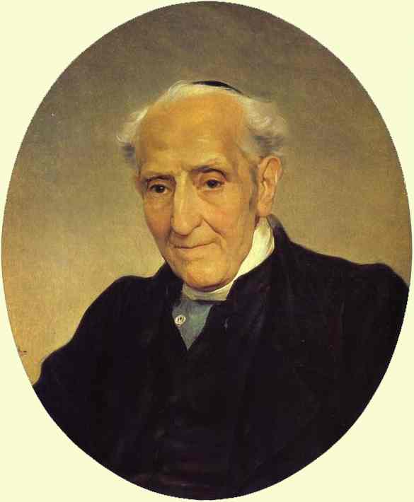 Portrait of Archbishop Giuseppe Capecalatro by Karl Bryullov — Oil Painting Reproduction