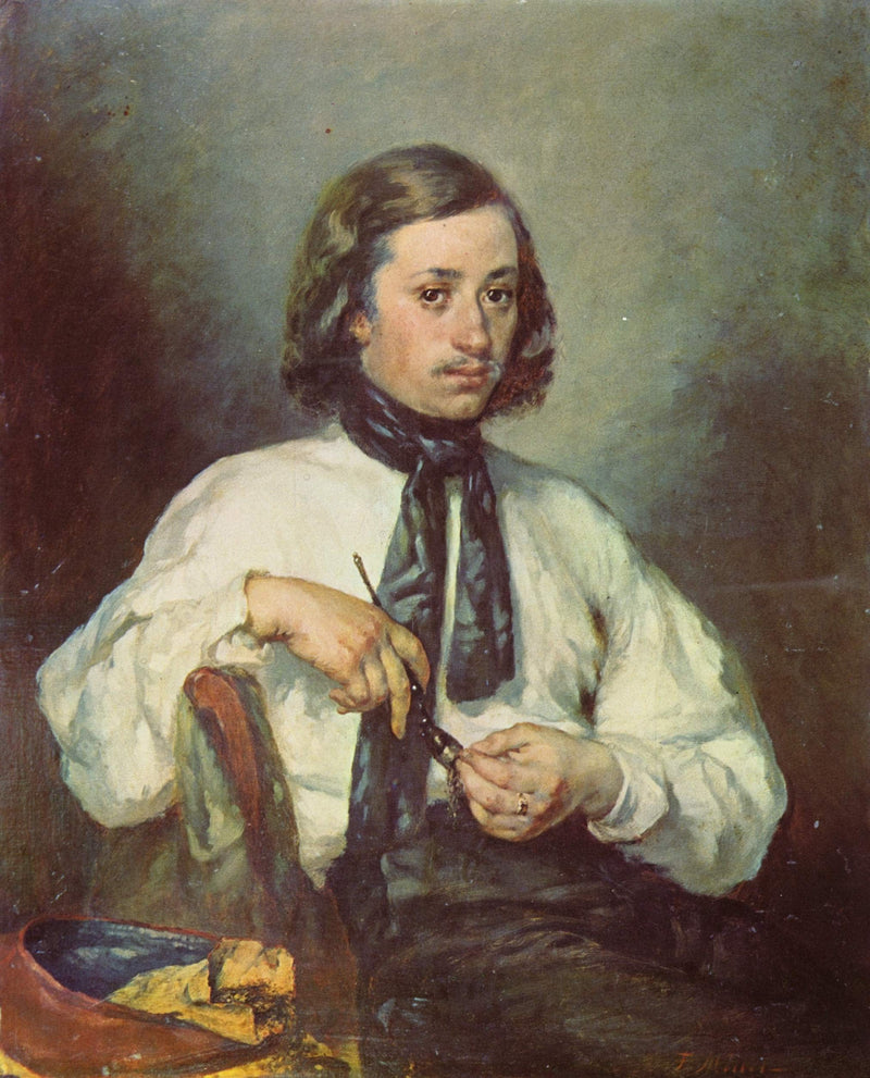 Portrait of Armand Ono by Jean-Francois Millet — Oil Painting Reproduction