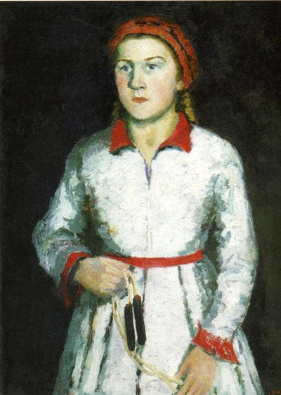 Portrait of Artist s Daughter in study