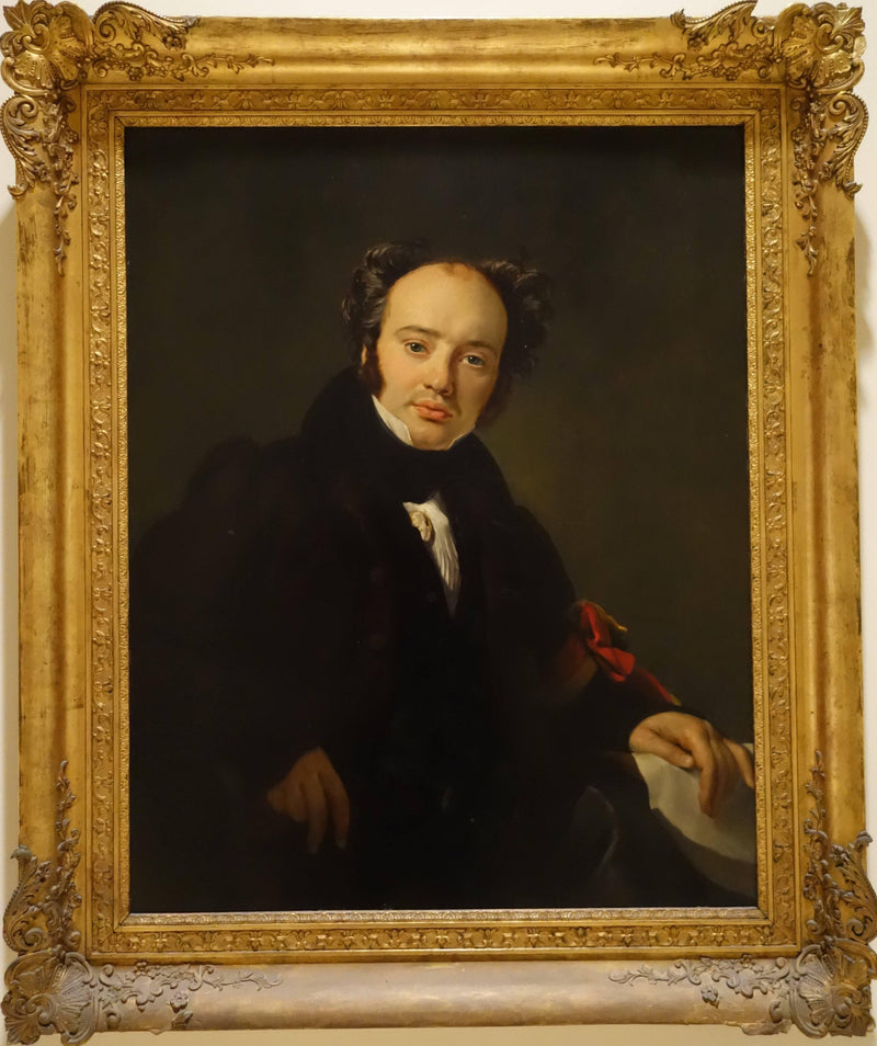 Portrait of Auguste Engelspach-Larivière by François-Joseph Navez — Oil Painting Reproduction