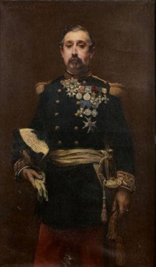 Portrait of Aynard, Count of Clermont-Tonnerre, Brigadier General by Diogène Maillart — Oil Painting Reproduction